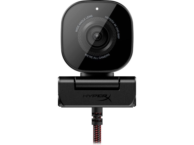 HyperX Webcam Vision S 4K-Webcam mit Kamera Cover