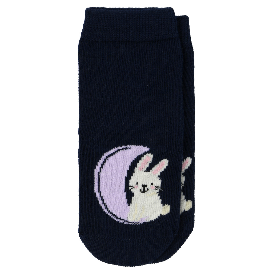 Topomini 5 Paar Baby Socken in verschiedenen Dessins dunkelblau / helllila