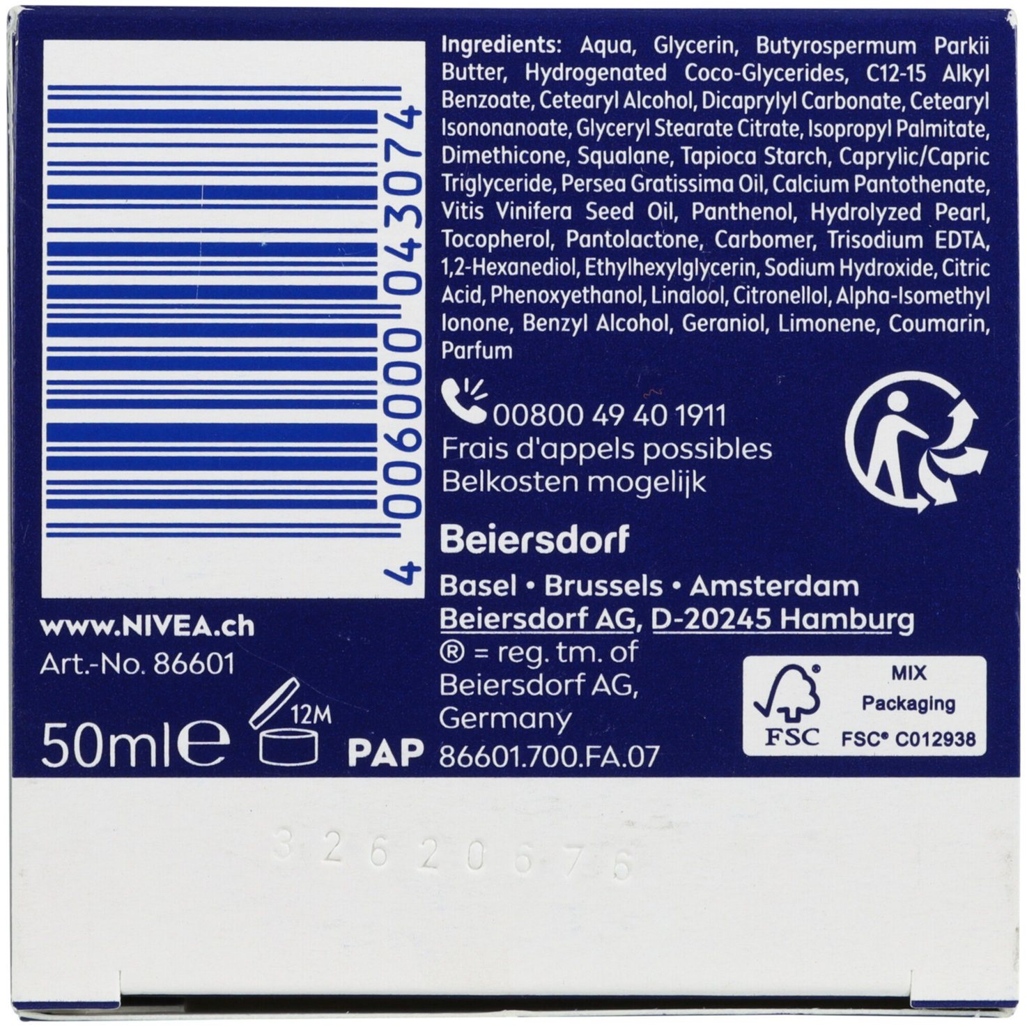 Nivea Vital Anti-Age Regenerierende Nachtcreme