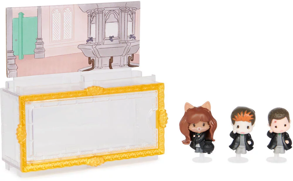 HARRY POTTER -  MULTIPACK 3 FIGURINES POLYNECTAR MOMENTS MAGIQUES WIZARDING