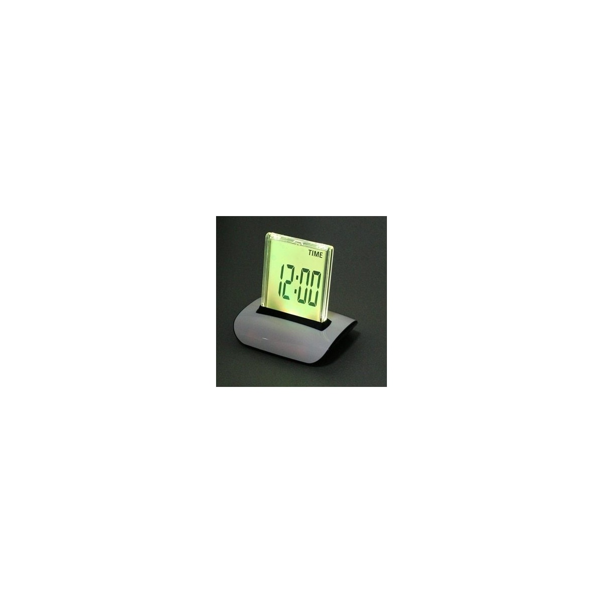 Digital Vekkerklokke - 7 fargers LCD