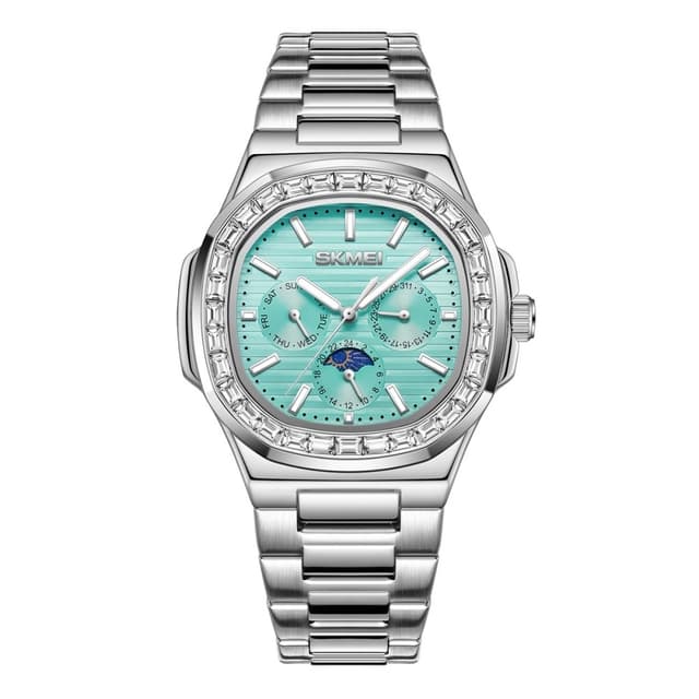 SKMEI Clock Business Herre Quartz Watch Zircon Fashion Armbåndsur