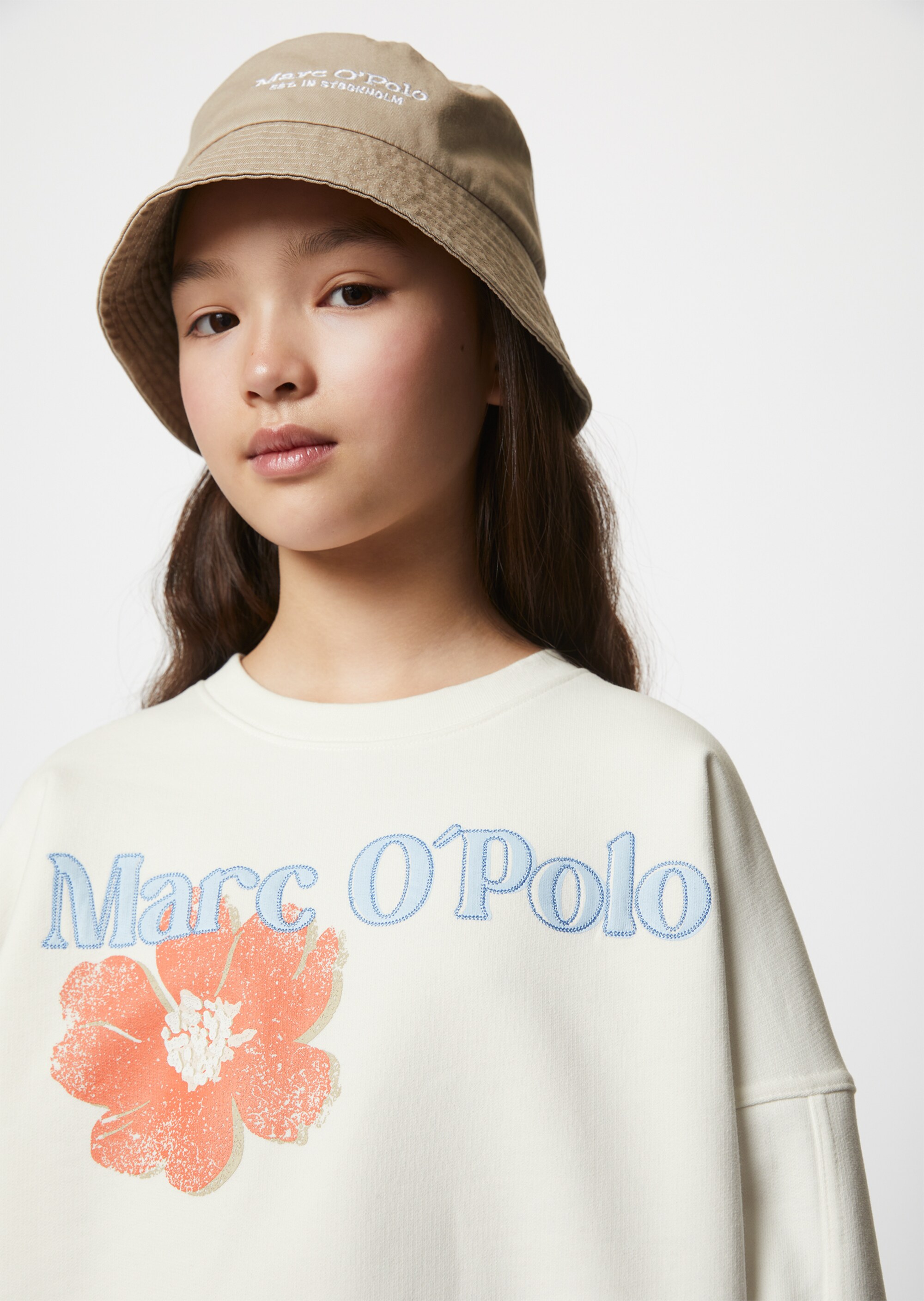 TEENS-GIRLS Sweatshirt aus reiner Bio-Baumwolle