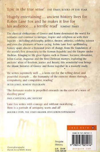 The Classical World: An Epic History of Greece and Rome (Paperback)