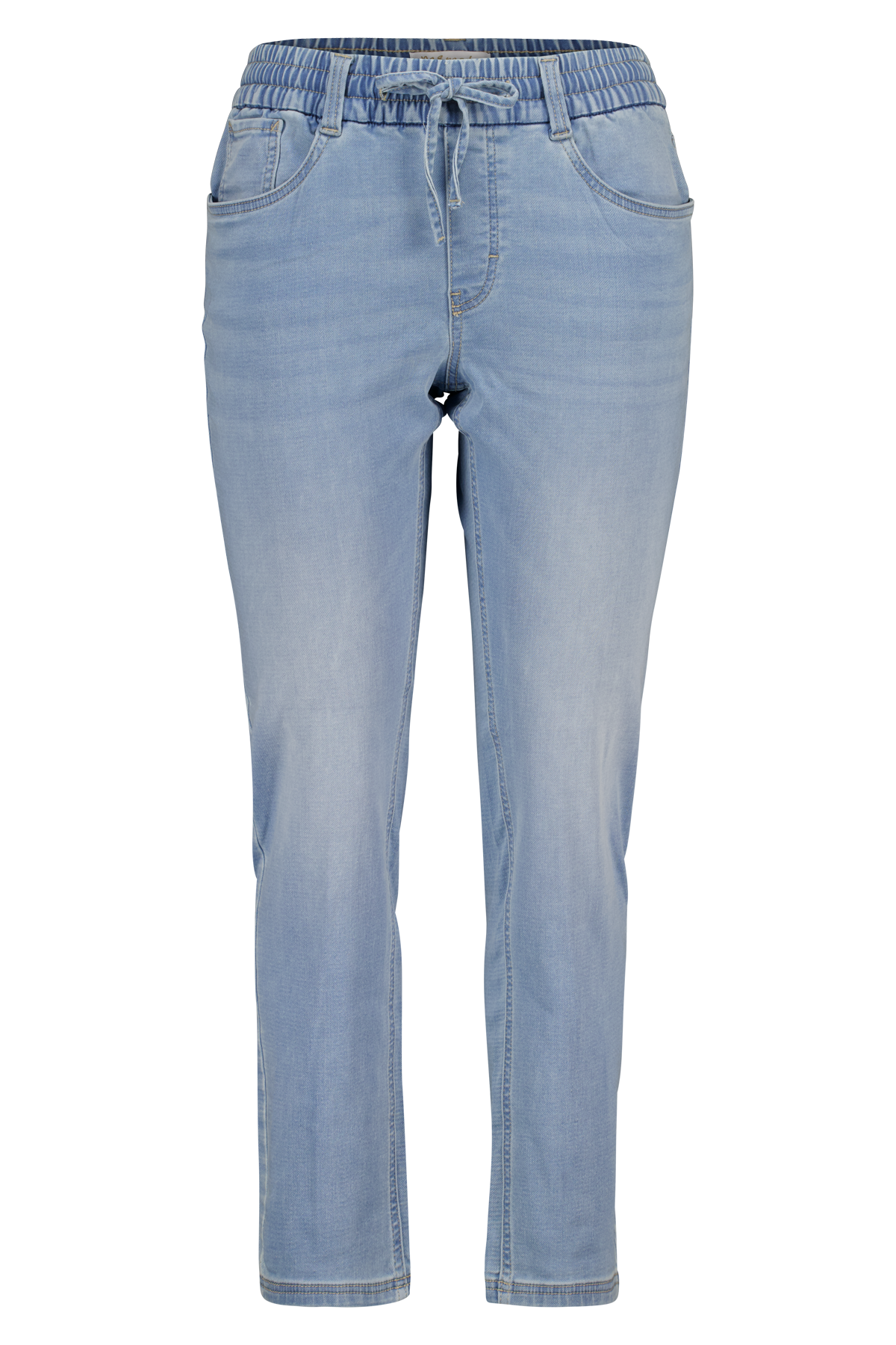 Denim jogger broek Bleached Denim