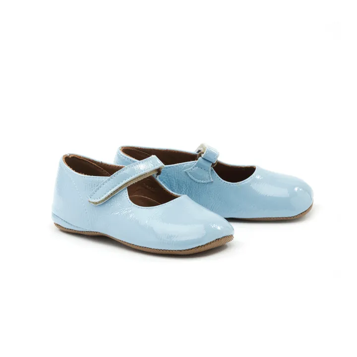 Pèpè Ballerines Vernies | Bleu ciel