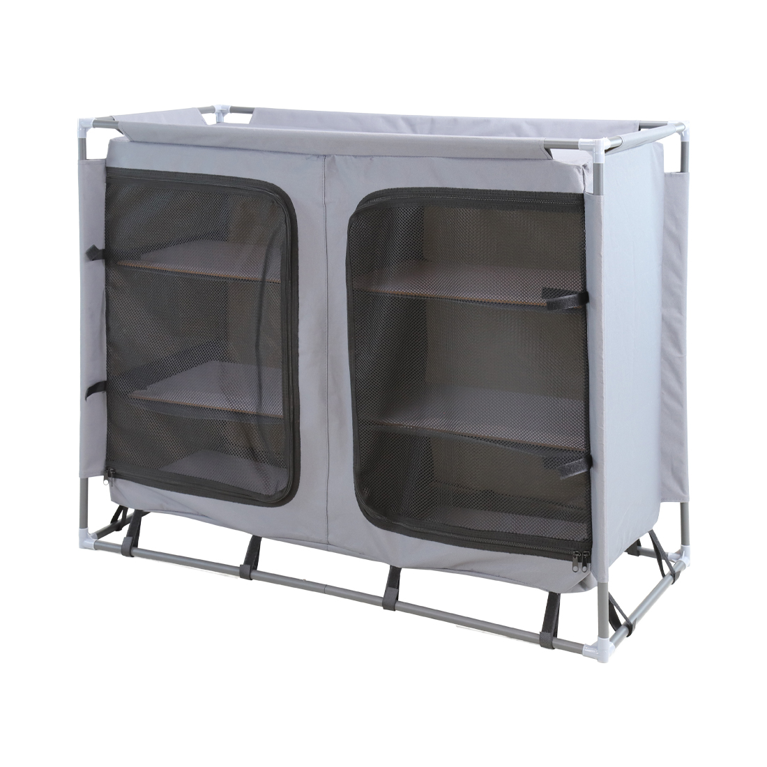 CONTINI Campingschrank 102x47x82cm anthrazit