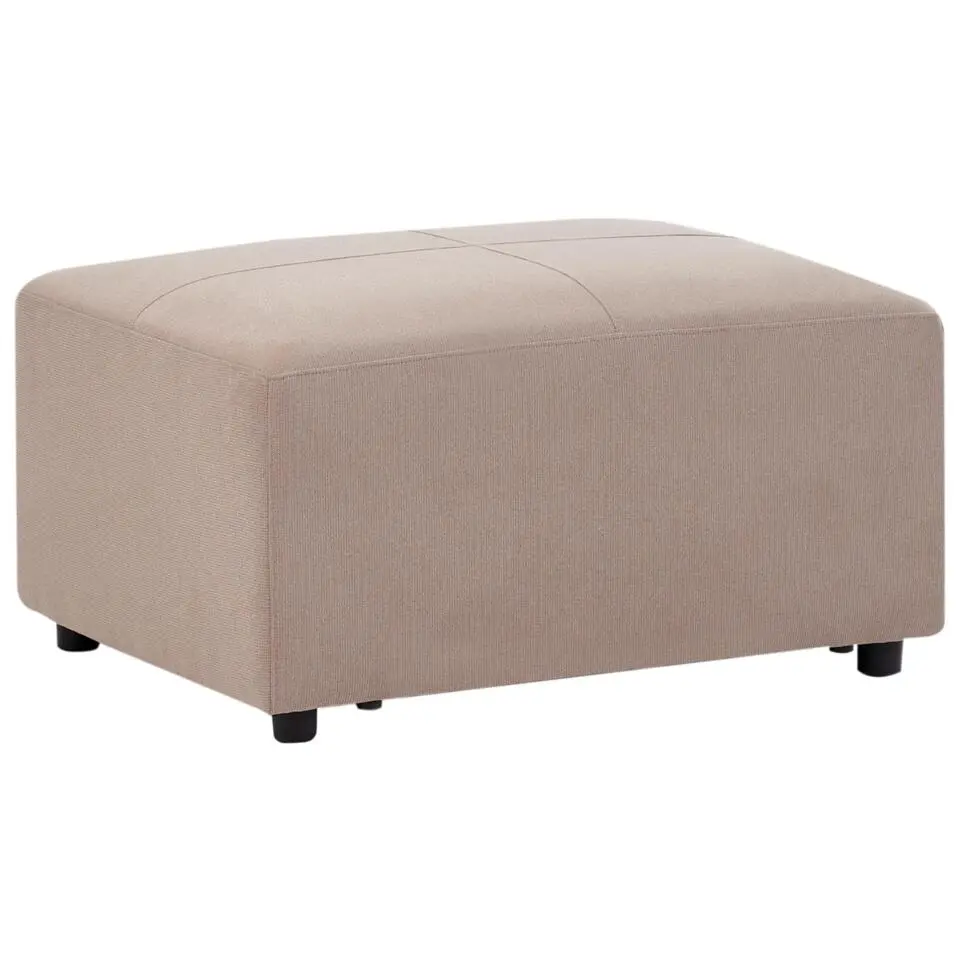 KOHLO - Ottomaan - Taupe - Polyester