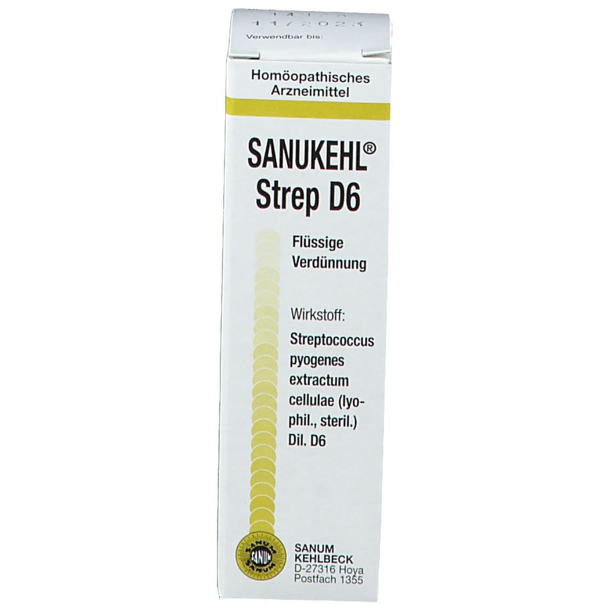 Sanukehl® Strep D6 Tropfen
