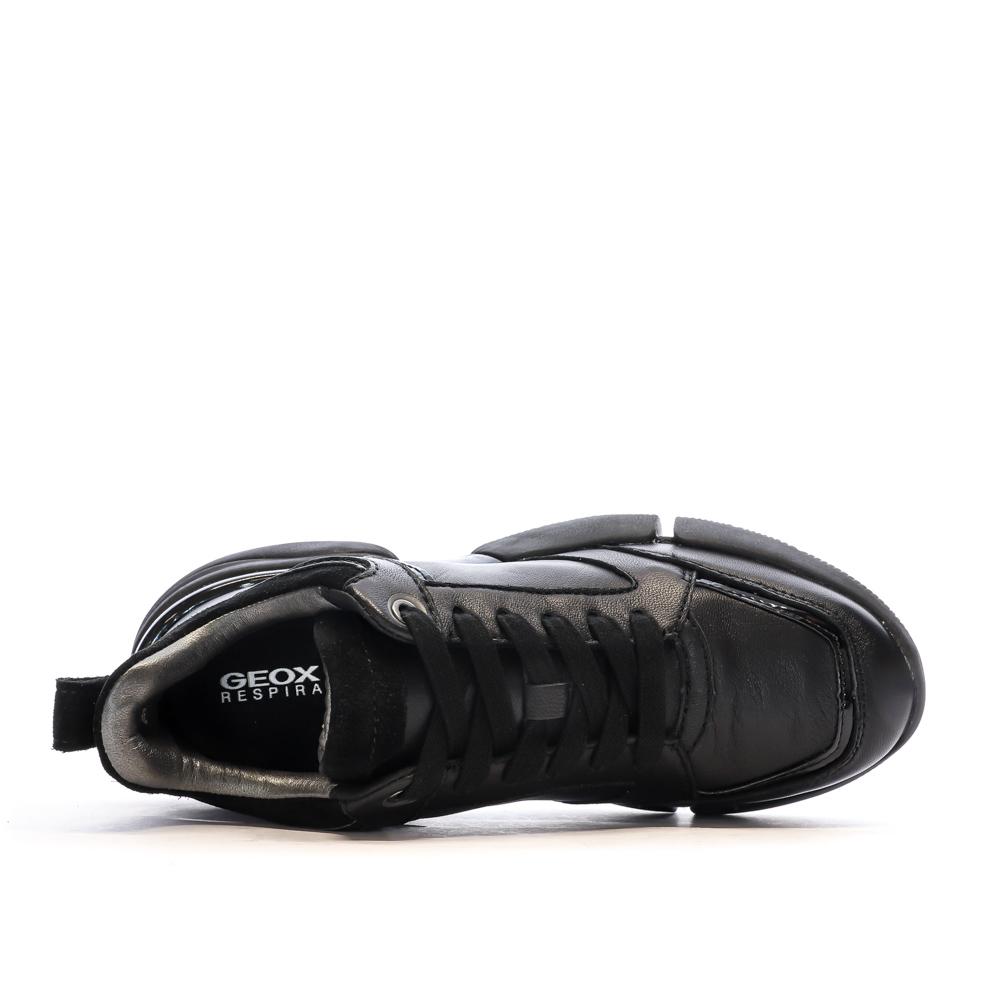 Baskets Noires Femme Geox Adacter