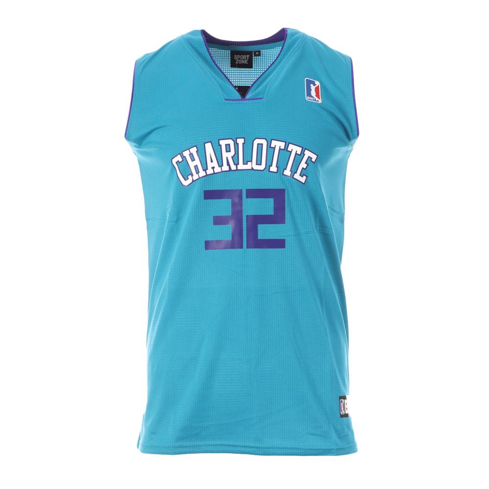 Sport Zone Charlotte 32 Maillot de basket Bleu Homme Sport Zone