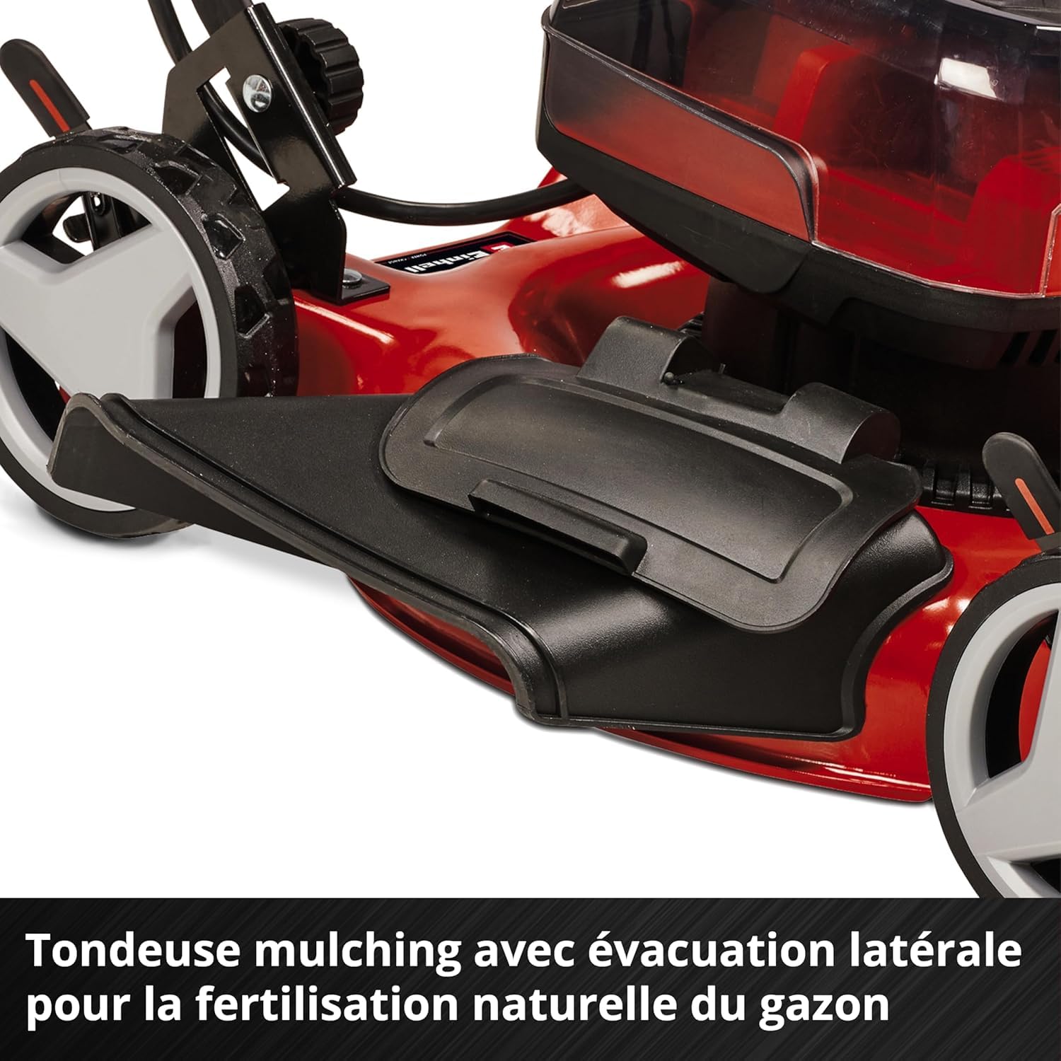 Einhell Tondeuse à gazon sans fil GE-CM 36/48 Li M-Solo Power X-Change (36 V, 48 cm largeur de coupe, jusqu'à 1000 m², fonction mulching) Livré sans B