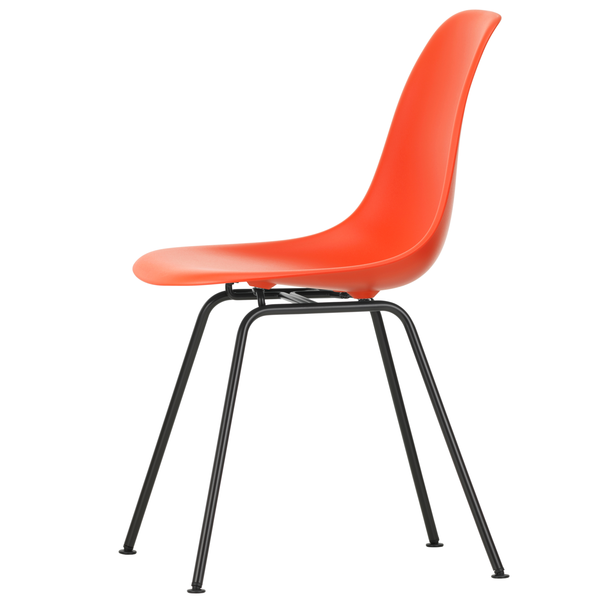 Eetkamerstoel DSX RE zwart Poppy Red
