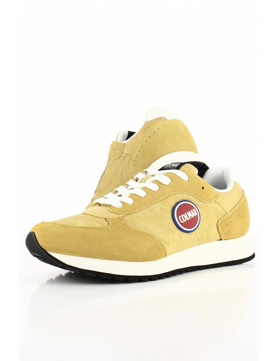 colmar Baskets de ville Homme Travis One Jaune Daim