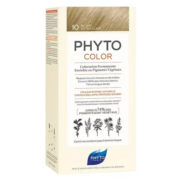 Phyto PhytoColor Coloração Permanente nº 10 Louro Extra Claro