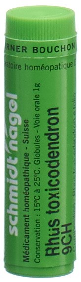 SCHMIDT-NAGEL Rhus Toxicodendron 9 CH<br>1 g, Globuli