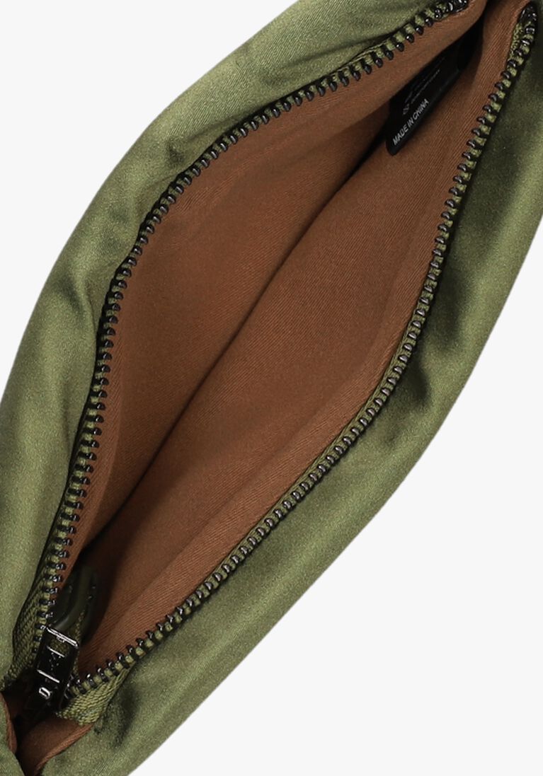 HVISK groene hvisk schoudertas halo twill