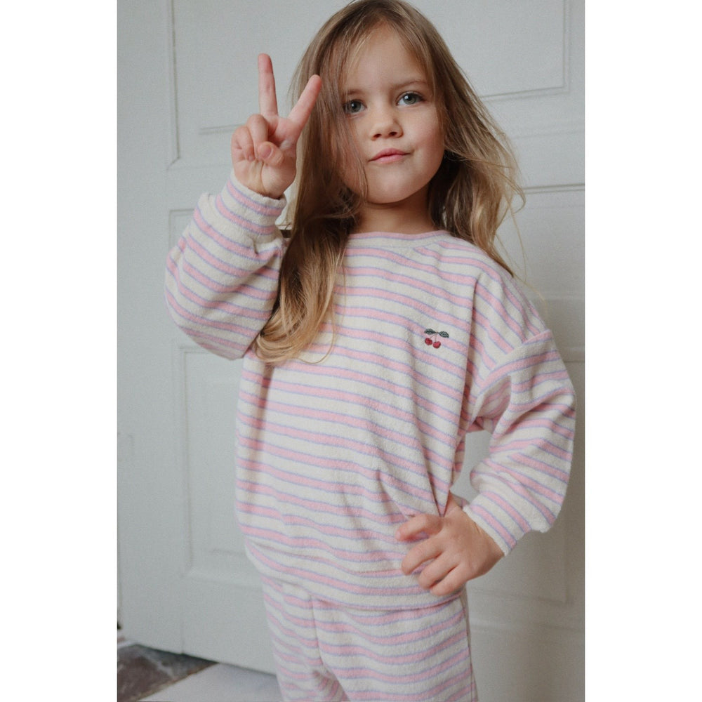 Køb Konges Sløjd Lolly Stripe Itty Sweatpants GOTS