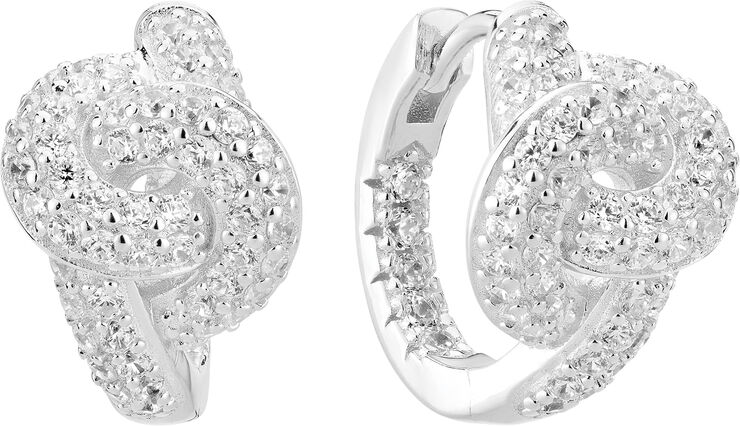 Sif Jakobs Jewellery IMPERIA CREOLO EARRINGS 925 sterling sølv
