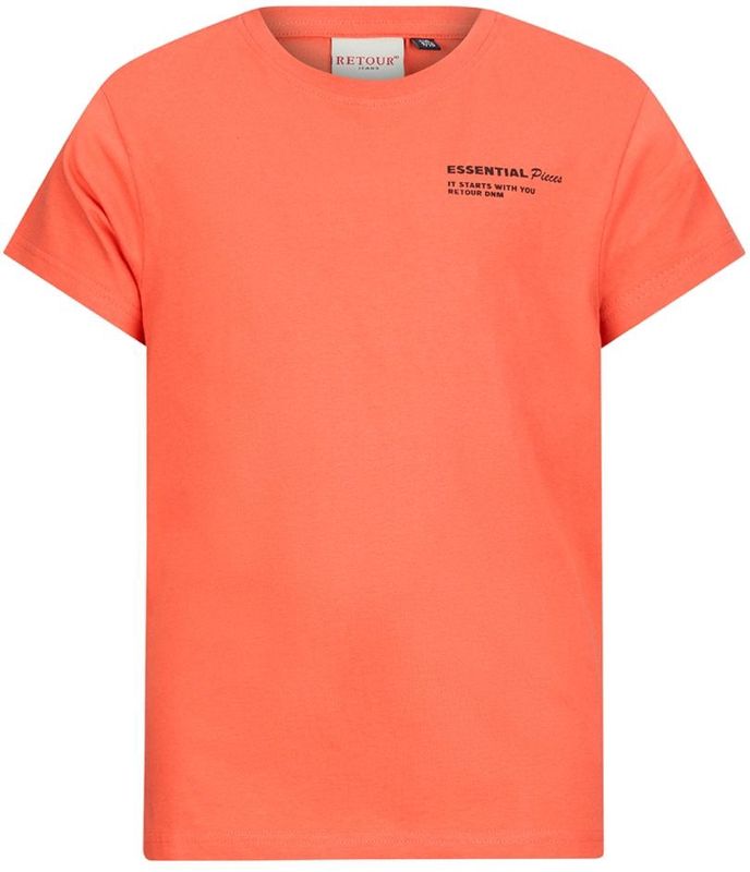Retour jongens t-shirt - Oranje
