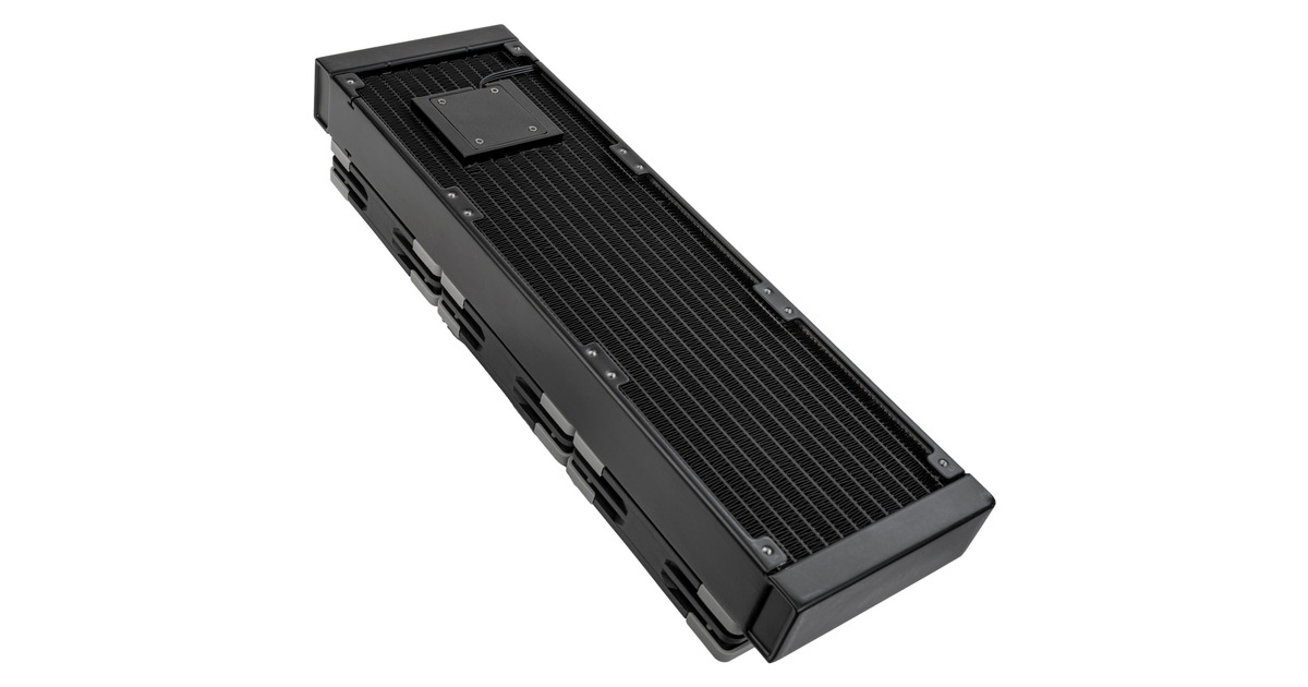SilverStoneXE360PDD waterkoeling  (Zwart/zilver, 4-pin PWM)
