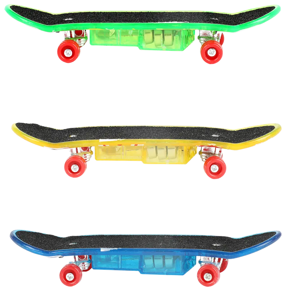 Fingerskateboard med lys