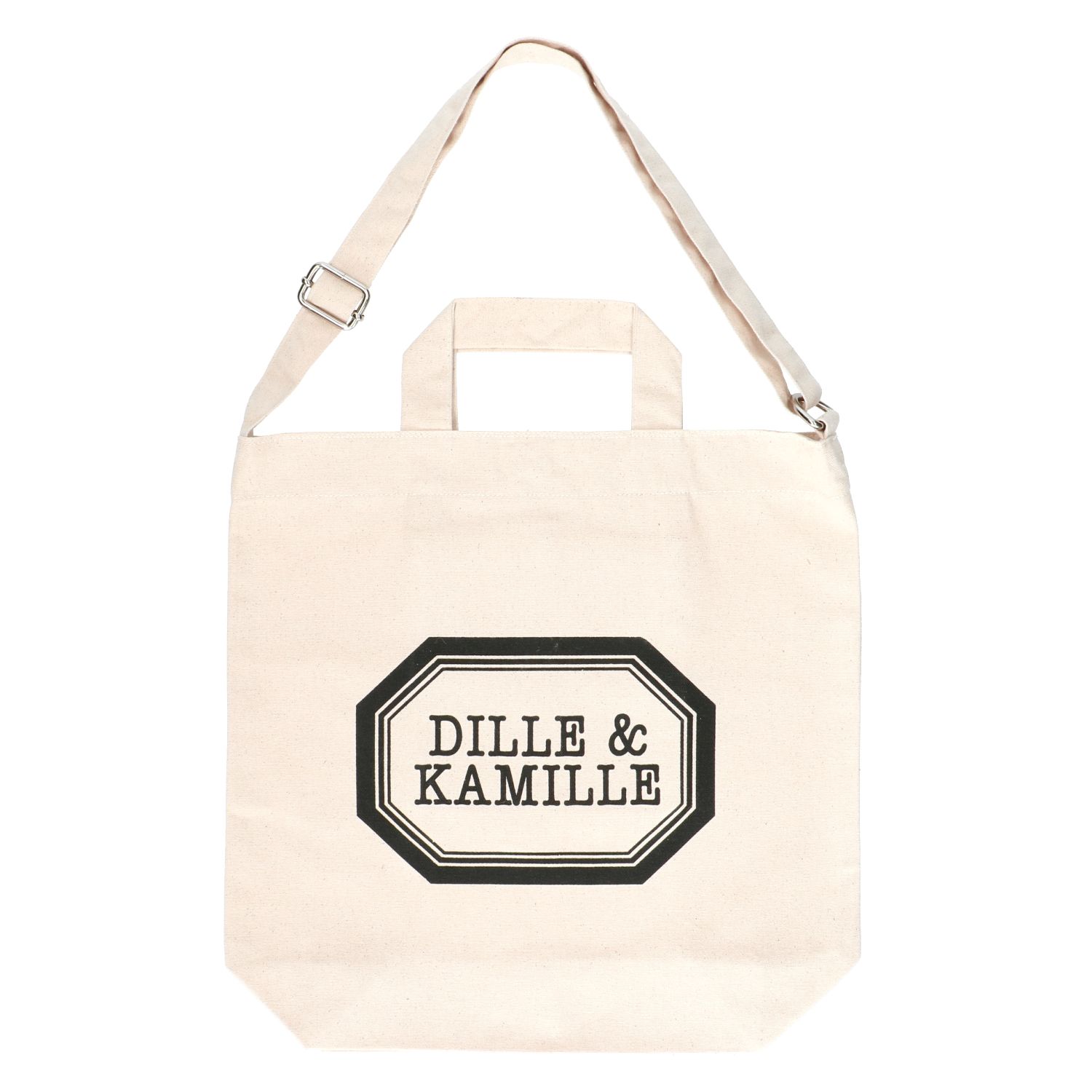 Tas, Dille & Kamille, gerecycled katoen, verstelbaar hengsel, 40 x 12 x 40 cm
