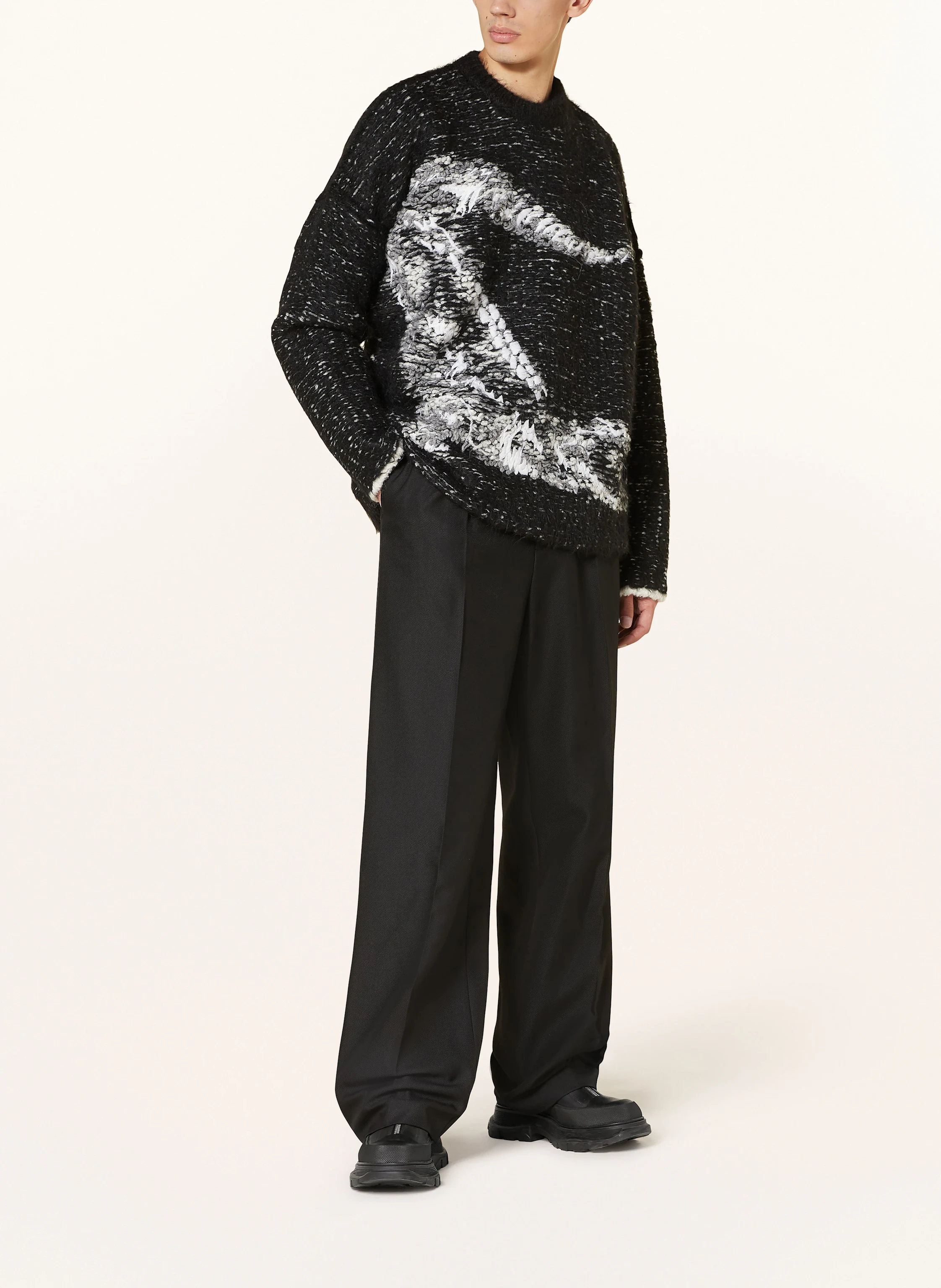 LACOSTE Pullover mit Alpaka