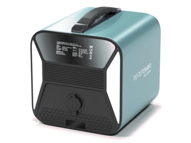 RealPower PS-300C, Lithium-Ion (Li-Ion), 76800 mAh, Cigartænder, DC, Solar, USB, 276,4 Wh, 300 W, 120 W