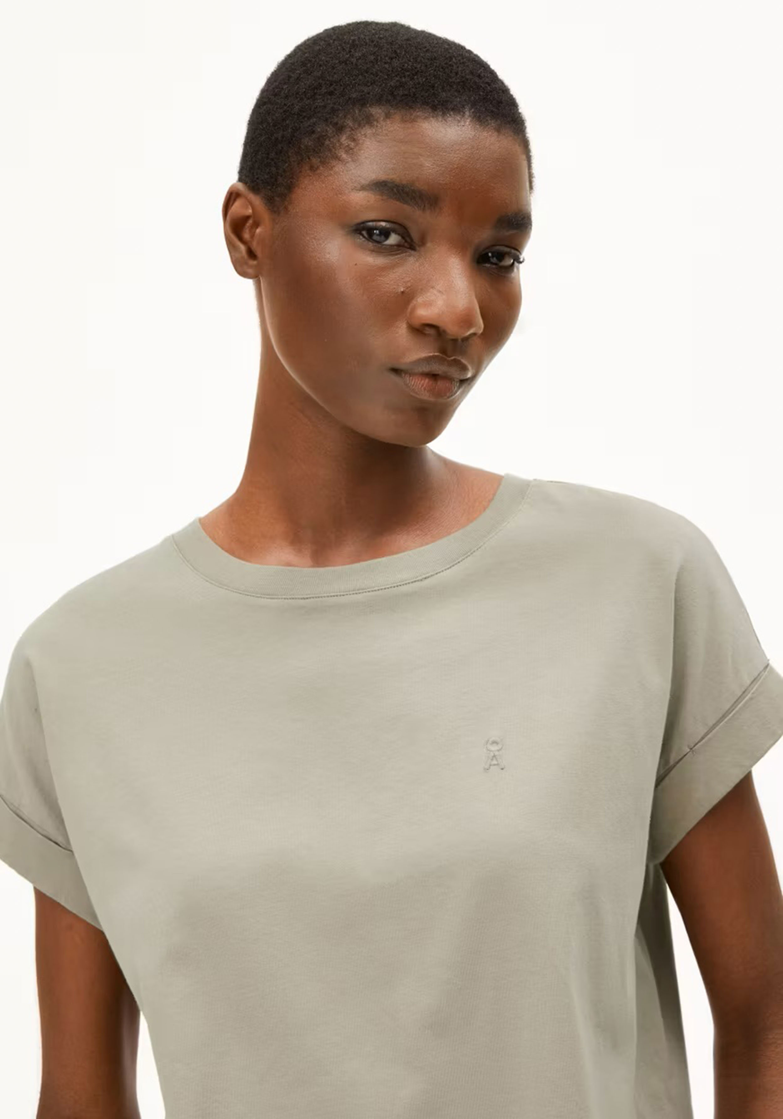 Armedangels T-Shirt Idaara Light Sage
