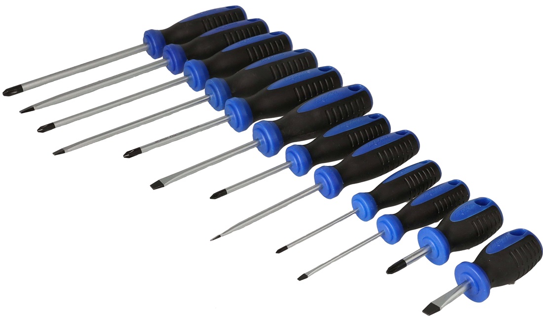 Skruetrækkersæt 12 dele - SP Tools