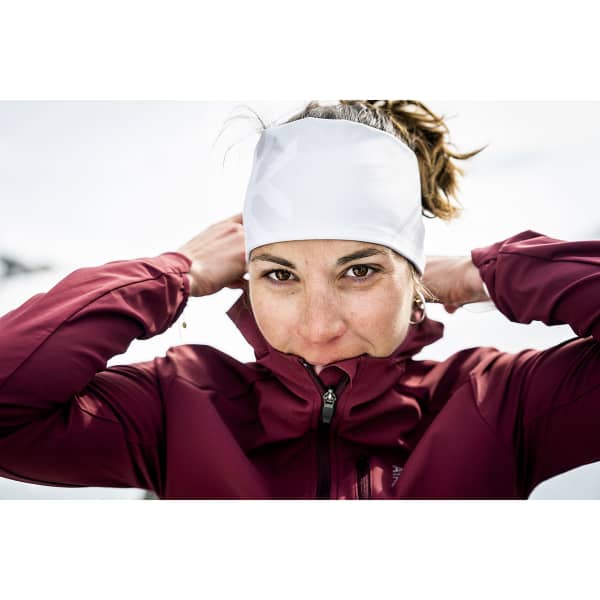 Bonnet Bandeau ski de randonnée AYAQ SESIA LIGHT HEADBAND GREY ICE