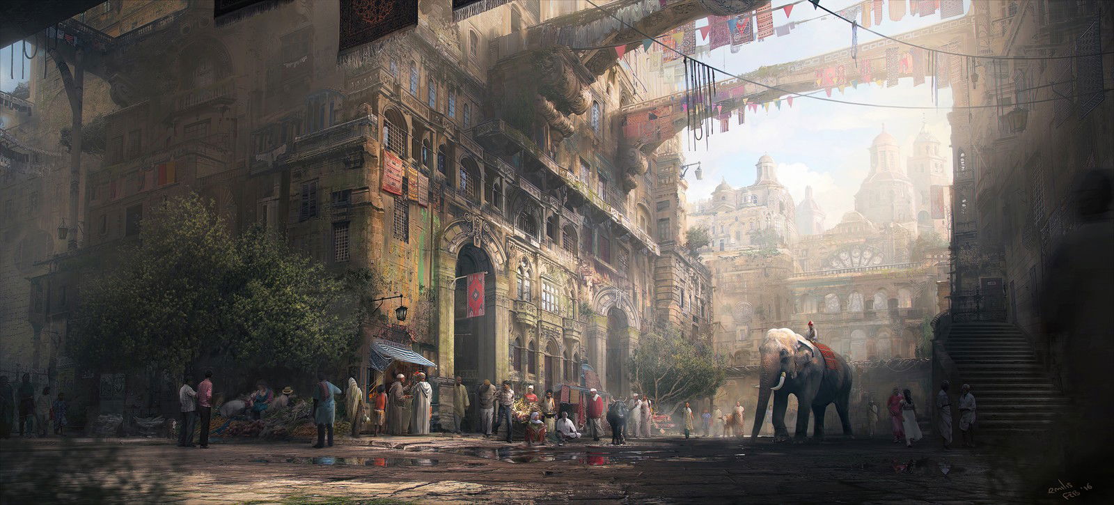 Market by Emilis Baltrusaitis - Limited Edition. Edition of: 150. Signed.
