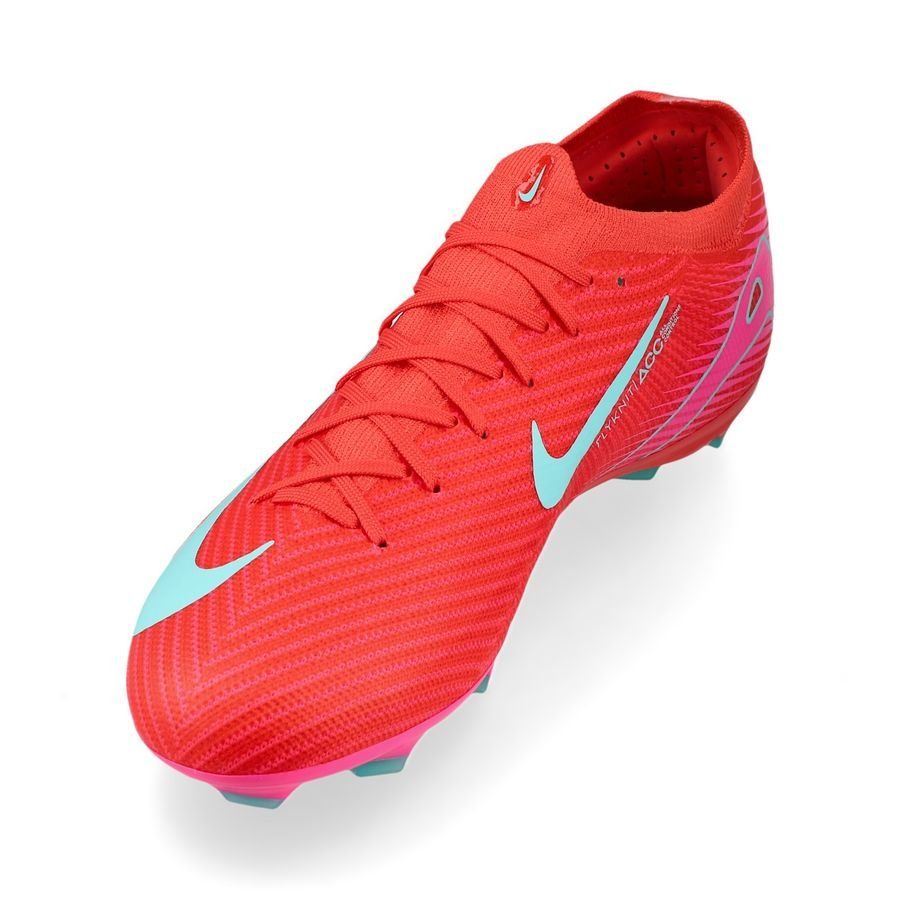 Nike Air Zoom Mercurial Vapor 16 Pro FG Mad Energy - Rouge/Vert Enfant