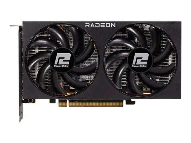 PowerColor Fighter Radeon RX 7600 - Grafikkort - Radeon RX 7600 - 8 GB GDDR6 - PCIe 4.0 - 3 x DisplayPort, HDMI