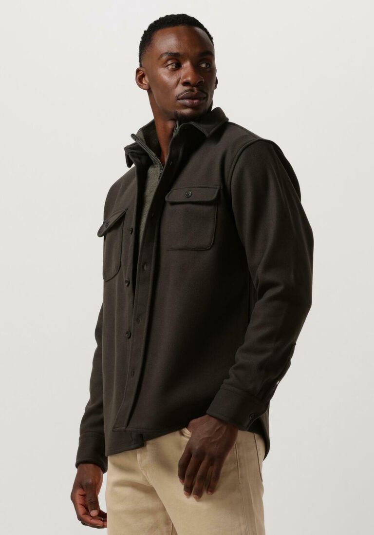 DSTREZZED groene dstrezzed overshirt ulrik overshirt