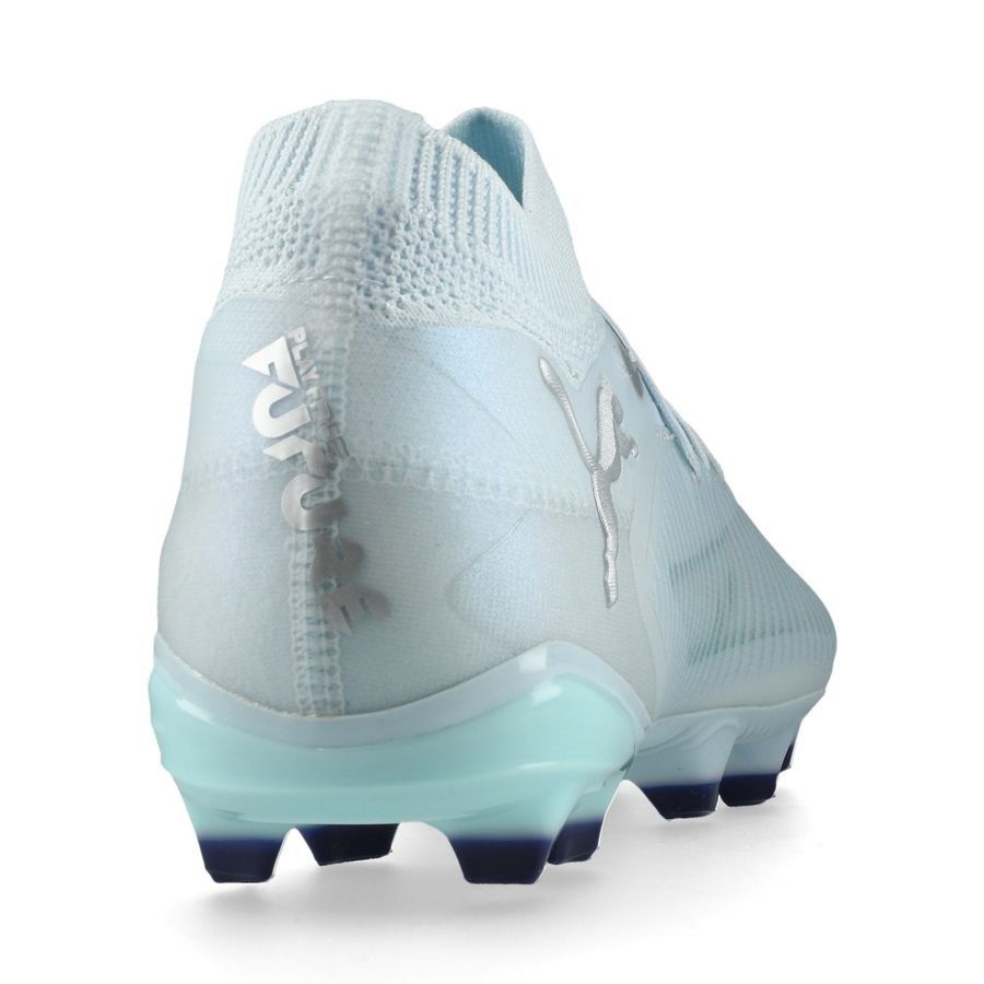 PUMA Future 8 Pro FG/AG Light Up - Icy Blue/Turquoise/Lapis Lazuli Femme ÉDITION LIMITÉE