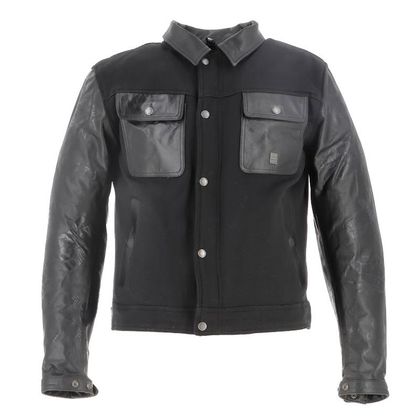 Blouson Helstons KANSAS - KEVLAR - Noir / Noir