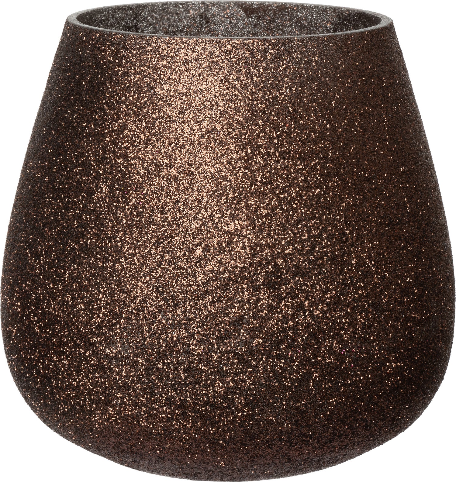 Intratuin waxinelichthouder Les bruin D 12 H 12 cm