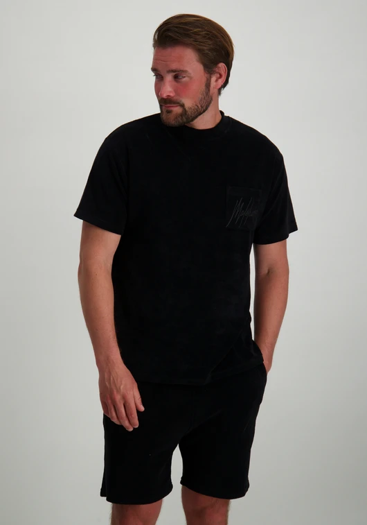 Malelions T-shirt Signature towelling MM3-SS25-25