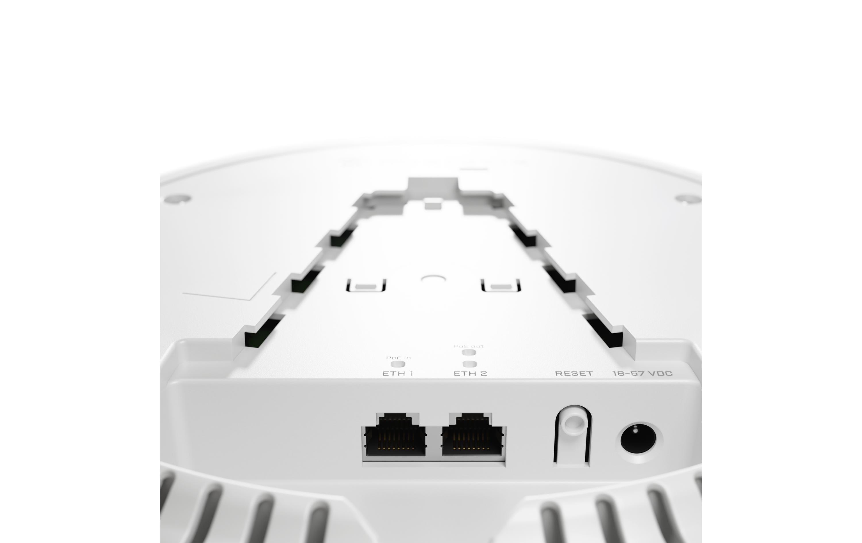 Access Point cAP ax<br>Der meistverkaufte Decken-Access-Point ist zurück – stärker als je zuvor! Eine neue Generation kabelloser Grossartigkeit für Ihr Büro, Hotel, Einkaufszentrum oder andere Einrichtungen in überfüllten Bereichen.