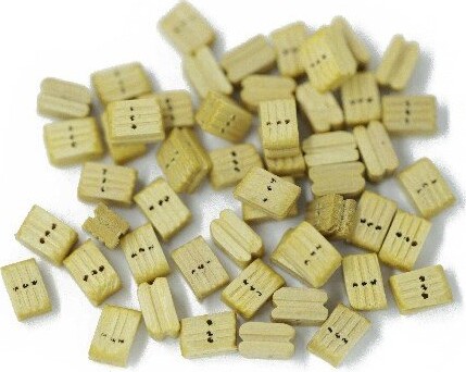 Billing Boats Fittings - Blokke - 3-Dobbelt - 7,5 MM - 50 Stk