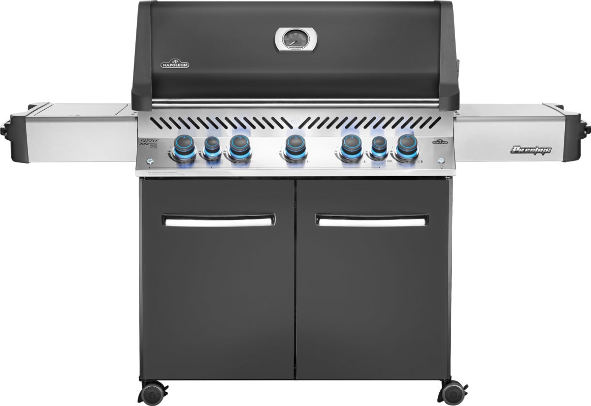 Napoleon gasbarbecue met achter- en zijbrander Prestige 190 x 67,5 x 127 cm