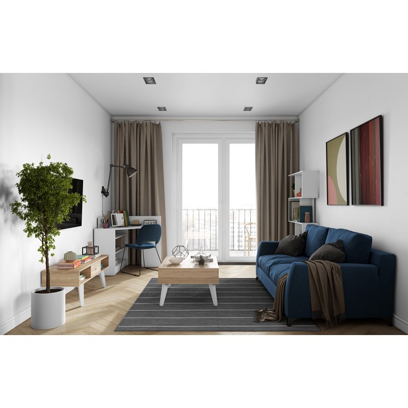 Bureau d'angle Wall 94 x 94 cm