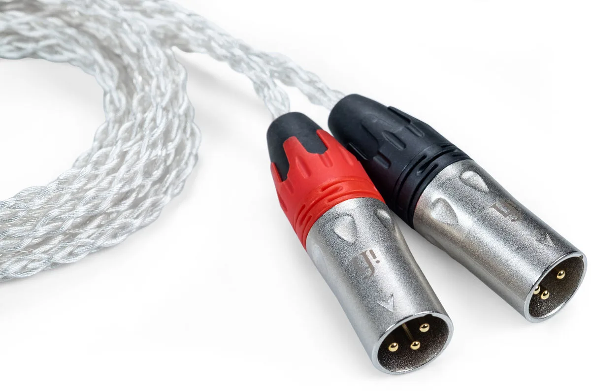 iFi Audio câble symétrique 4,4 mm vers XLR OFHC Silver (1 m) Câbles symétriques XLR