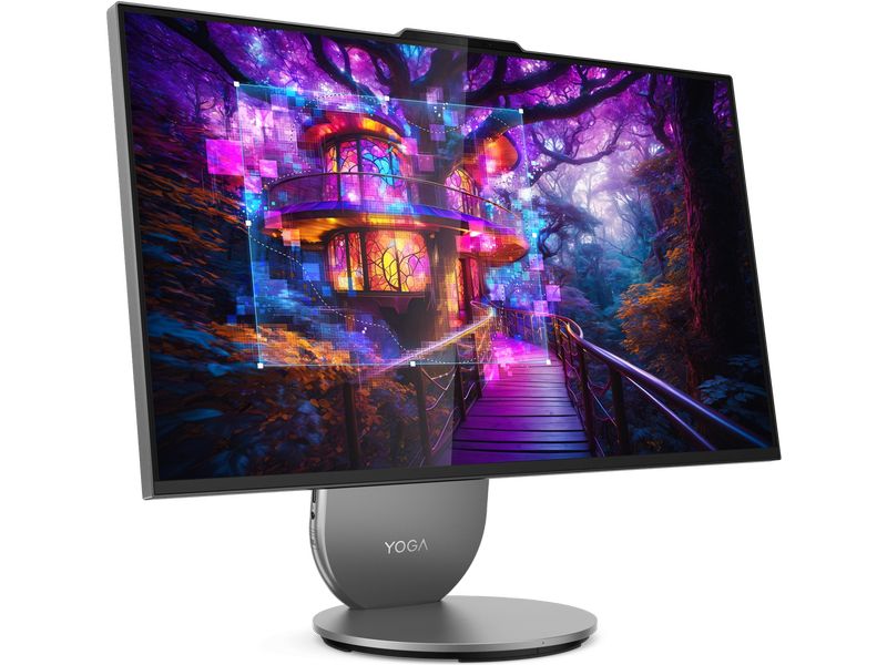Lenovo AIO Yoga 27IAH10 (Intel) Leistungsfähiger All-in-One-PC mit dedizierter Grafikkarte und Webcam