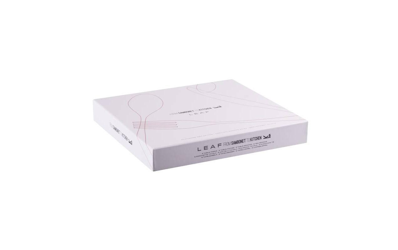 sambonet Besteck-Set »Leaf 24-teilig«