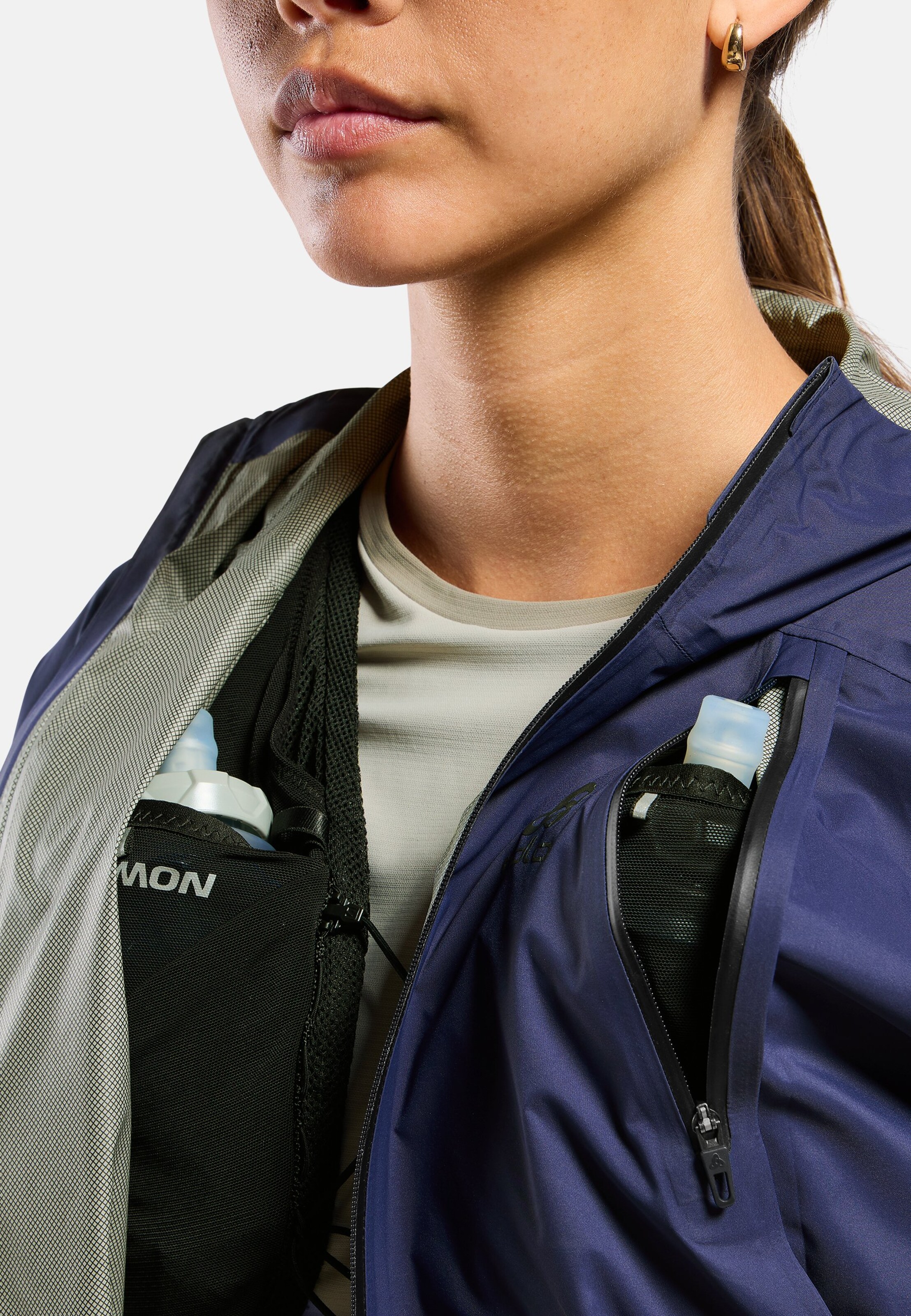 Wasserdichte X-Alp Pro 2.5L Jacke in eclipse