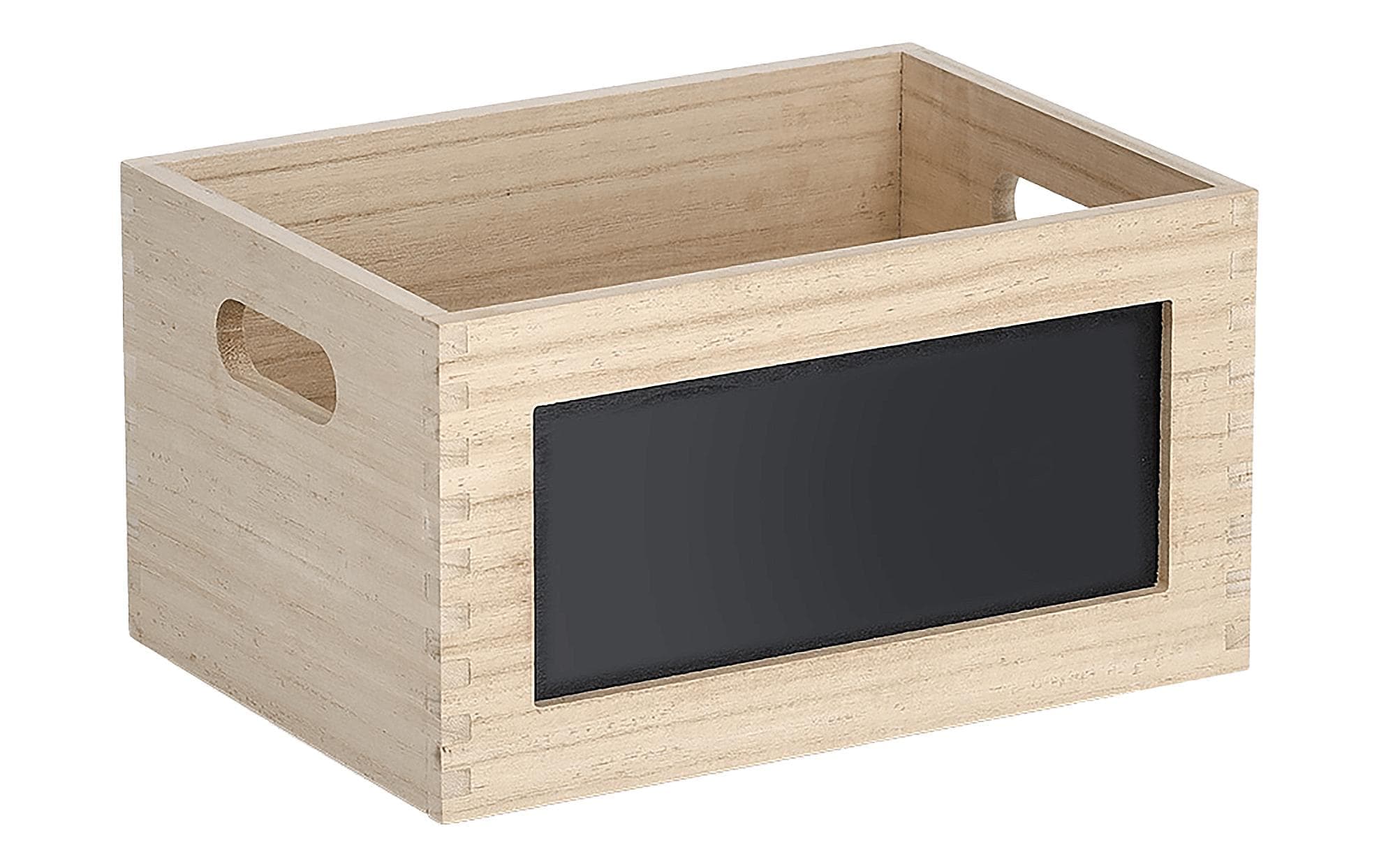 Zeller Present Kiste »mit Beschriftung Nature«