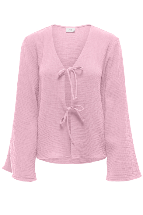 Jacqueline de Yong roze dames blouse